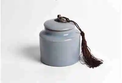 geyaofenqing Чайные канистры из керамики Longquan Cceladon дорожные герметичные емкости для хранения переносные чайные банки пряность для чая коробка фарфоровые банки для конфет - Цвет: geyaofenqing