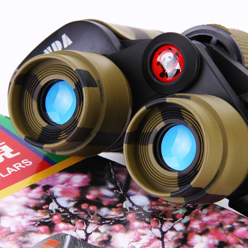 Высококачественный классический бинокль 8x40 HD с широким углом BAK4 Prism бинокулярный