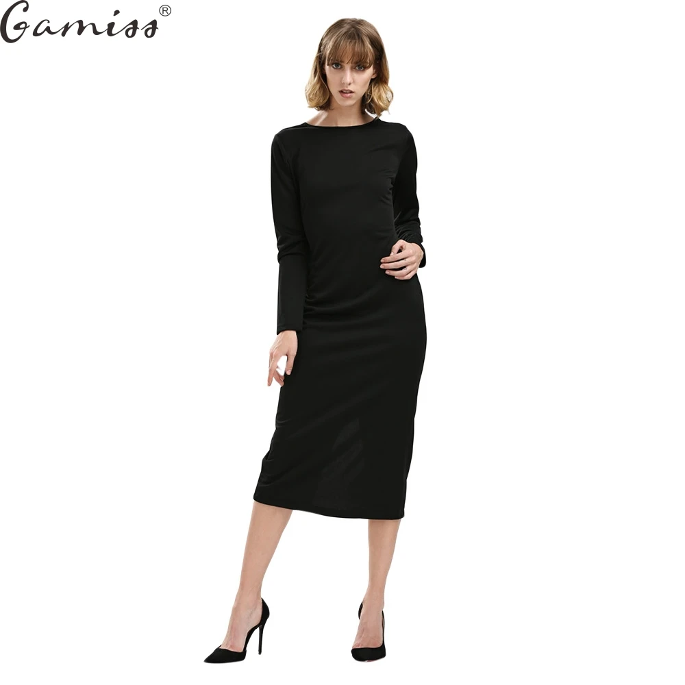 Женское облегающее платье футляр с длинным рукавом|sheath dress|tight dressdress women |