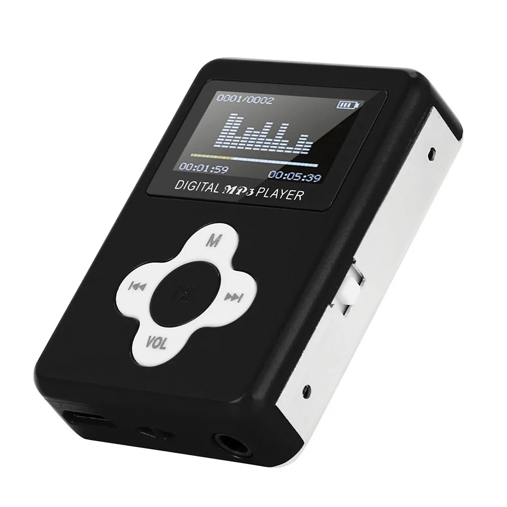 Usb мини HiFi музыкальный плеер MP3 walkman воспроизводитель металлический MP3 плеер с ЖК-экраном Поддержка 32 ГБ Micro SD TF карта дропшиппинг