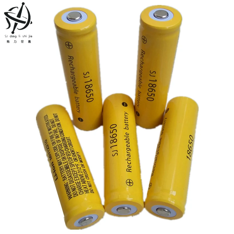 DING Ли Ши Цзя XH10Pcs 3 7 В 2000 мАч 18650 батарей высокой cap литий ионный Перезаряжаемые