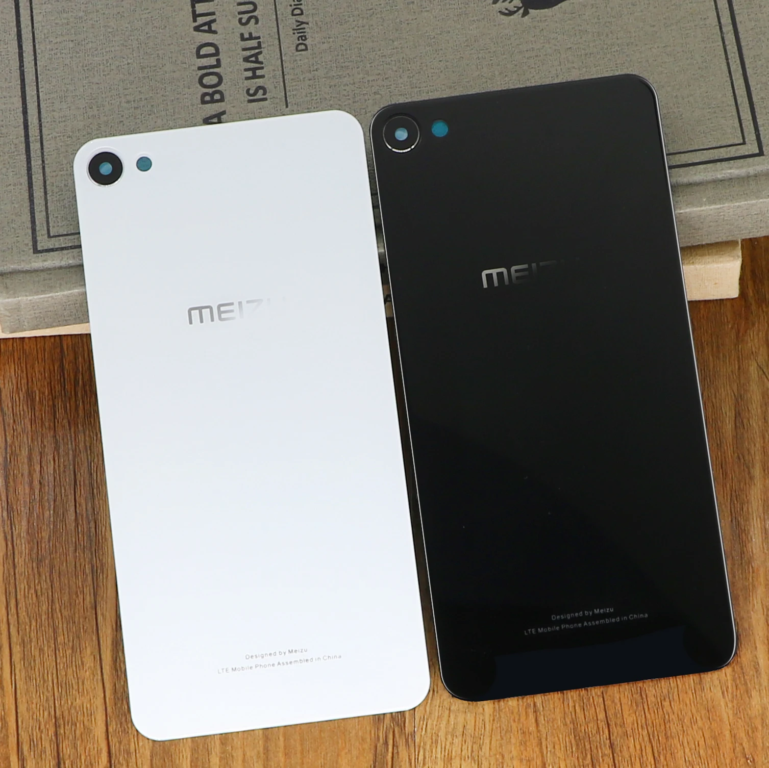 Чехол для meizu U20 Задняя стеклянная крышка Замена корпуса аккумулятора с наклейкой