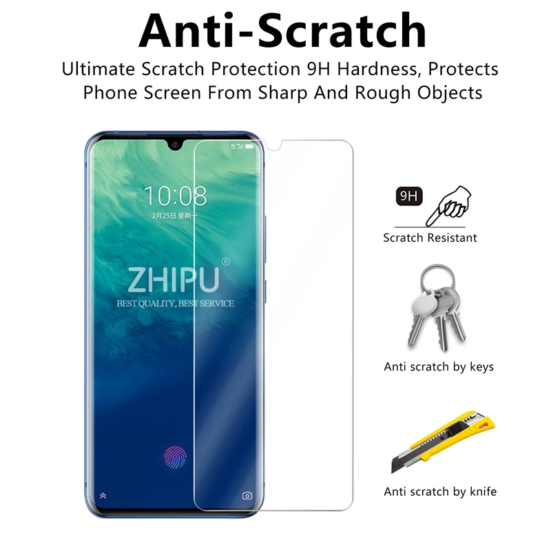 10 шт. закаленное стекло для zte Axon Pro протектор экрана 2.5D 9H профессиональная