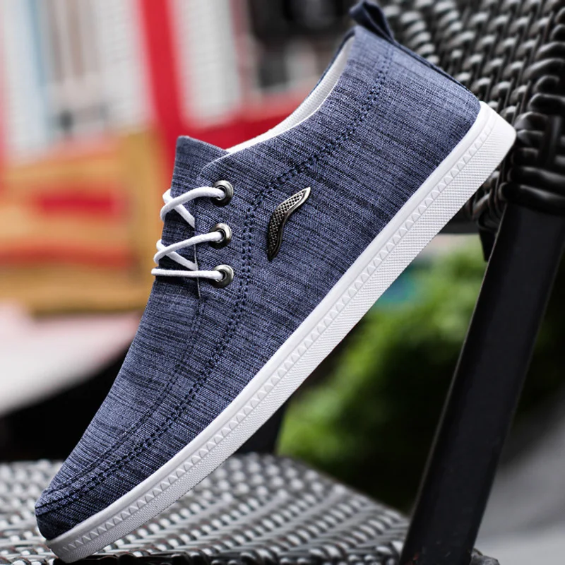 2019 New Men's Shoes Men Loafers Breathable Driving High Quality Casual Slip-on Canvas For Male Sneakers | Обувь