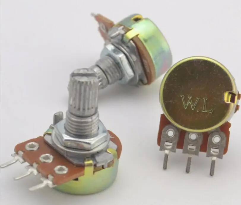 6mm Potentiometer Pot single joint amplifier Pots 1K 2K 5K 10K 20K 50K 100K 250K 500K 1M | Обустройство дома