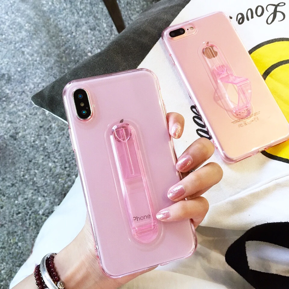 Чехол для iPhone 6 7 8 X XS MAX XR Прозрачный чехол 6s Plus 5 5S SE Fundas Coque |
