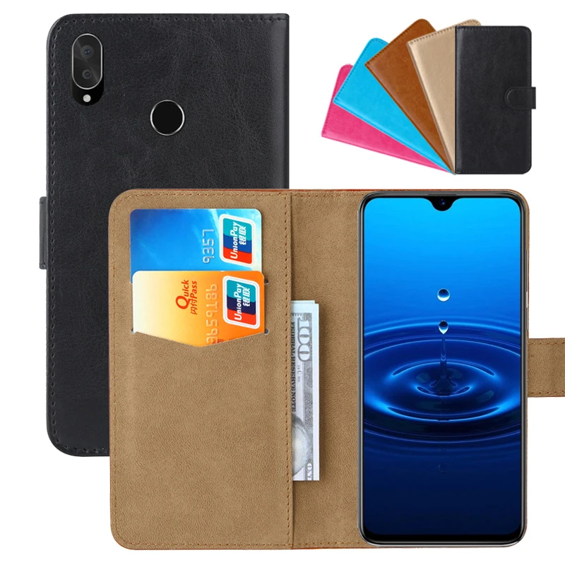 

Luxury Wallet Case For Cubot R15 PU Leather Retro Flip Cover Magnetic Fashion Cases Strap