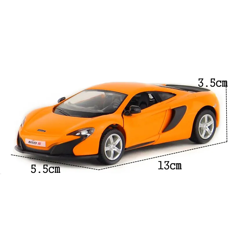 RMZ City масштаб 1:36 автомобиль/модель игрушки под давлением/McLaren 650S супер спортивная