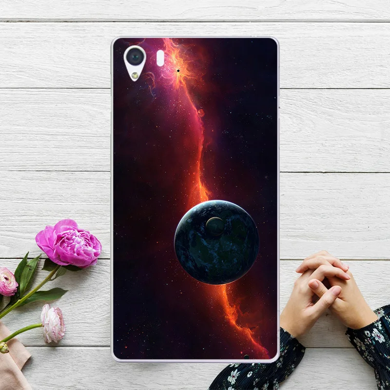 Чехол с изображением Льва кота для Sony Xperia T3 M50W D5102 D5103 D5106 5 3 &quot цветочным принтом