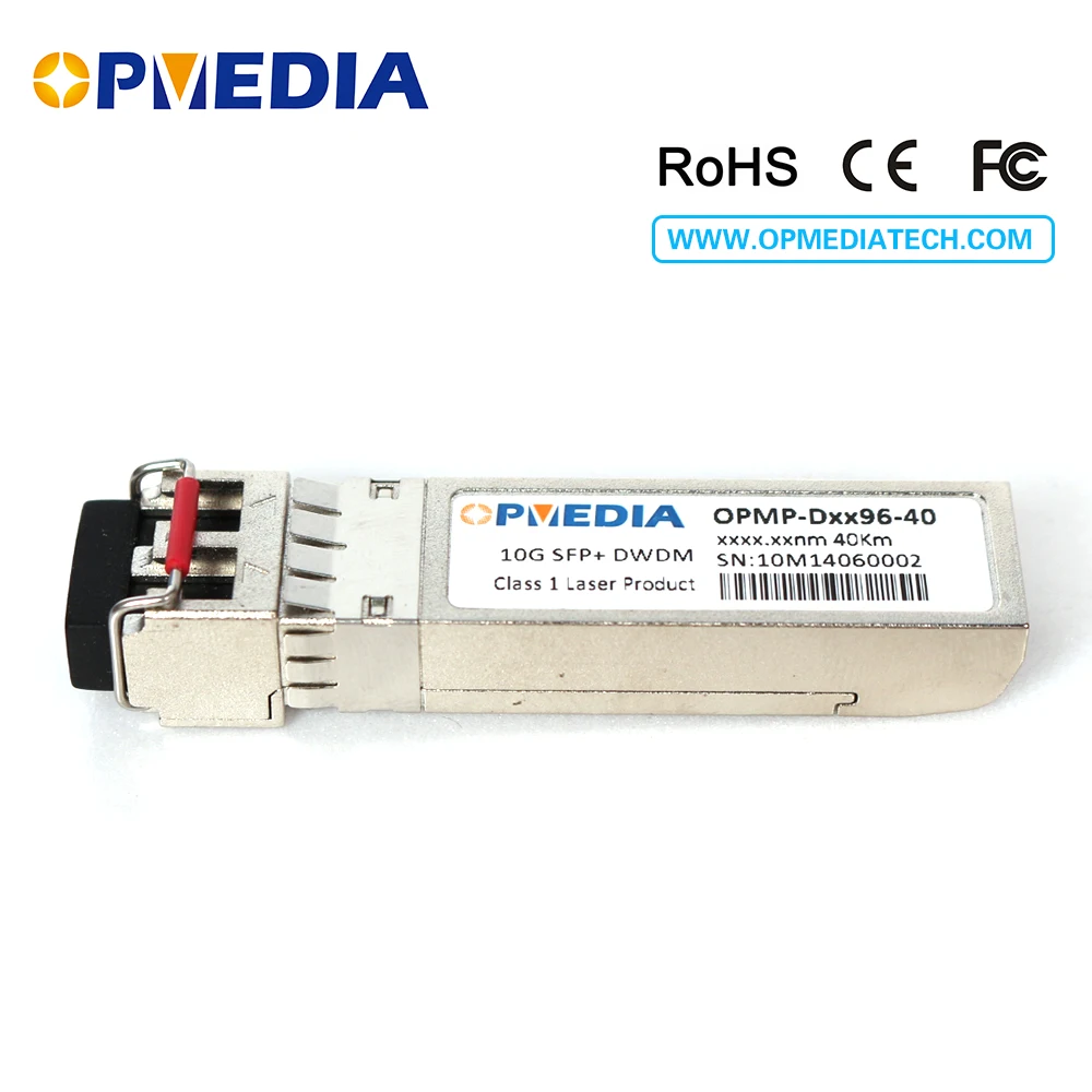 

Compatible with FOUNDRY 10GBASE ER DWDM SFP+ transceiver,10G 40KM C-BAND 1563.86nm~1528.77nm SFP+ optical module,Free shipping!