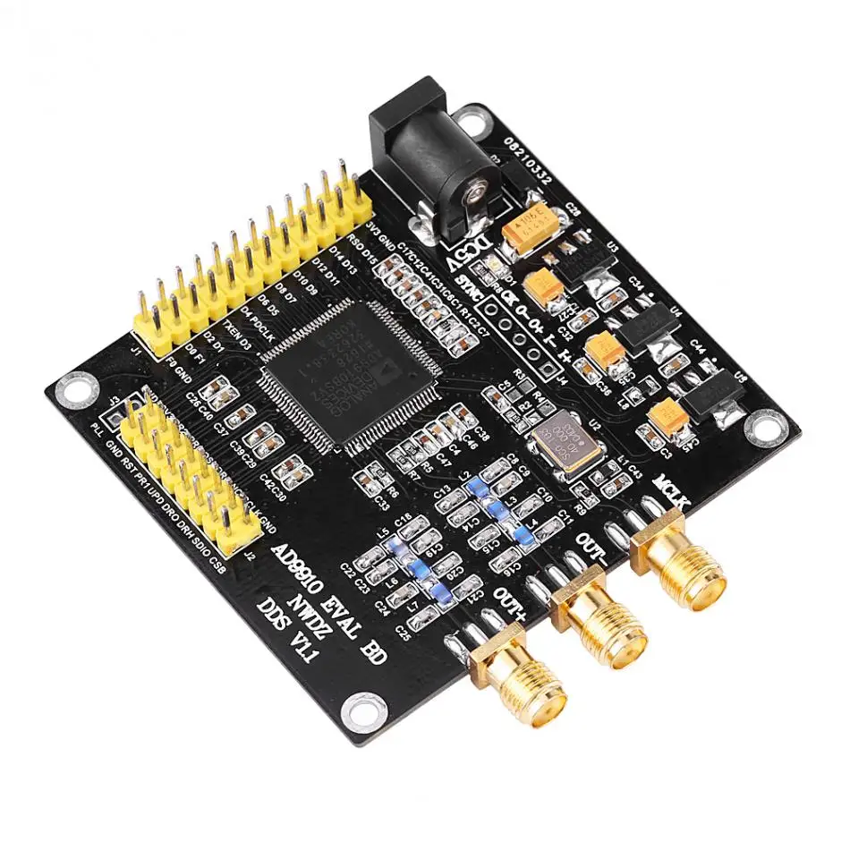 1 шт. AD9910 DDS модуль DAC 420 м выход 1GSPS частота дискретизации генератор сигналов Модуль источник сигнала плата