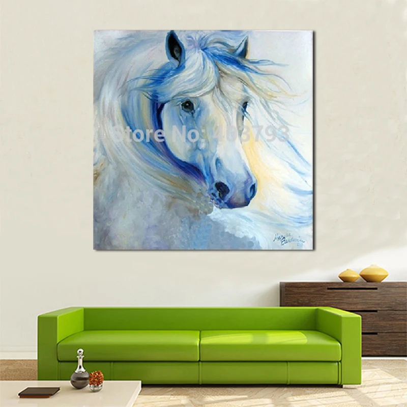 

modern abstract fashion oil painting on canvas simple fashion horse no framed wall art home decoration