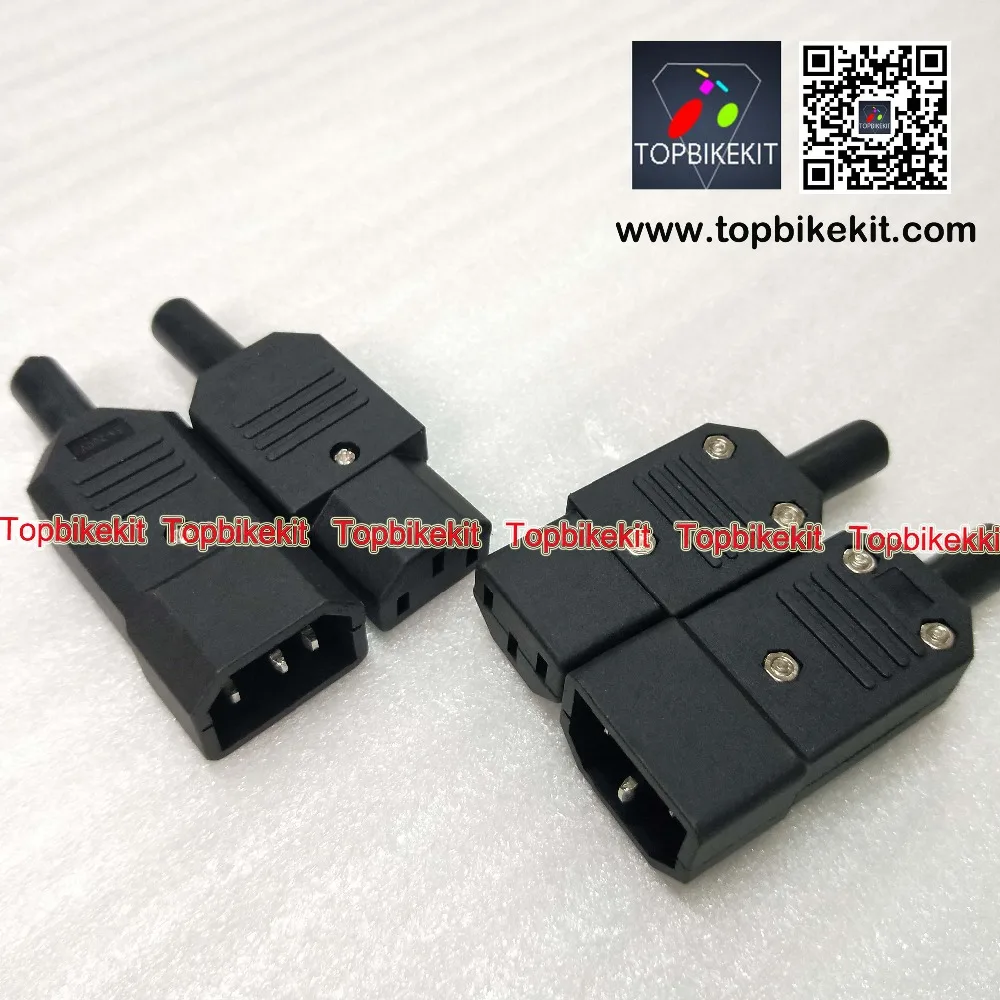4 шт. разъем питания IEC 320 C14 2 штекера + штыря фоторазъем 10 А/250 В переменного тока