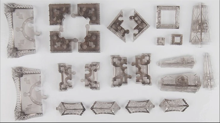 Светодиодный 3D Хрустальный пазл с Эйфелевой башней DIY головоломка для взрослых пазл Эйфелева башня, украшение для творчества лучшие подарки