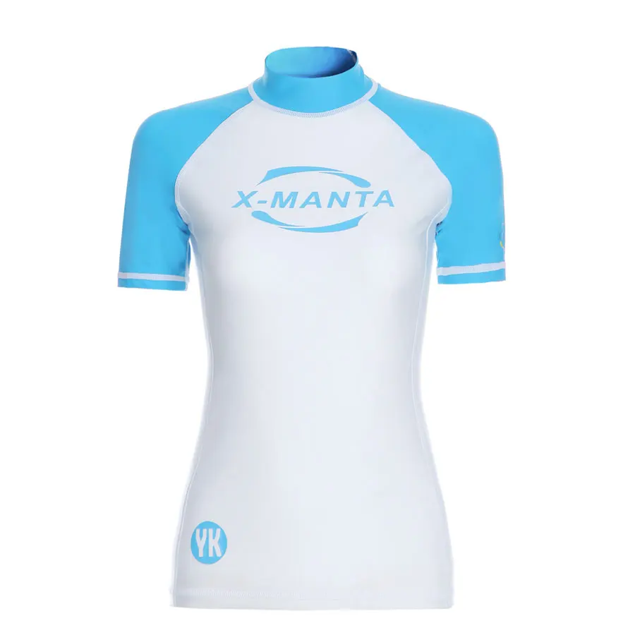 2017 летние с короткими рукавами высоким горлом для серфинга костюмы дайвинга