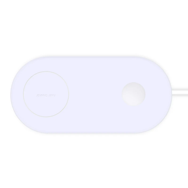 2 in 1 Double 10W Qi Wireless Charger for iPhone X Xs MAX XR 8 plus Fast Charging Samsung S8 S9 Note 9 USB Pad NEW | Мобильные