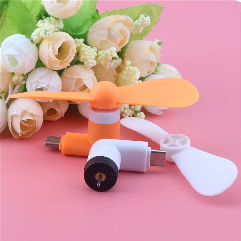 Мини вентилятор USB Type c гибкий для Xiaomi 4c 5 5s 6 Huawei P9 10 C Jack интерфейс мобильный
