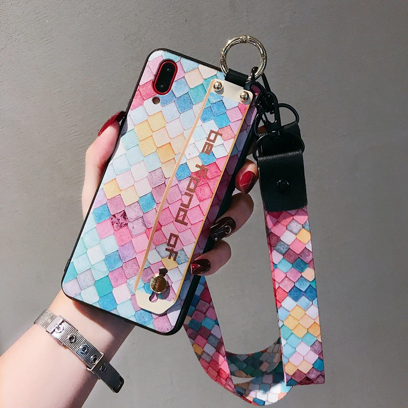 Ремешок чехол s для huawei P30 P20 Pro mate 20 Pro Nova 2s 3 3i 3e 4e ремешок на запястье держатель для телефона чехол для Honor 20 Pro 10 Lite 8X
