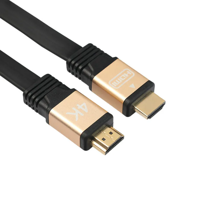 Плоский кабель HDMI, ультра высокоскоростное видео 4K 60Hz, поддерживает Ethernet/ARC Xbox(One 360) playstation tv PC проектор камеры