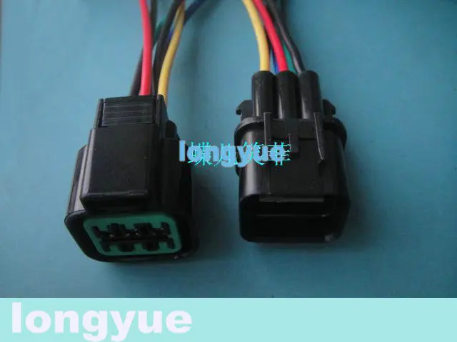 Longyue 10 компл. 6-полосный штырь Mitsu световая розетка pigtail налобный фонарь