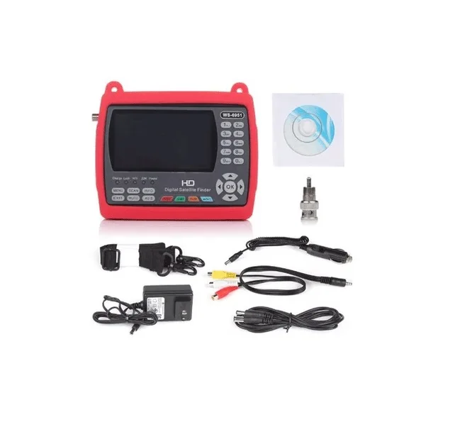 Спутниковый искатель Satlink WS-6951 DVB-S/S2 HD с MPEG-2/MPEG-4 и подсветкой 6951 метр | Инструменты