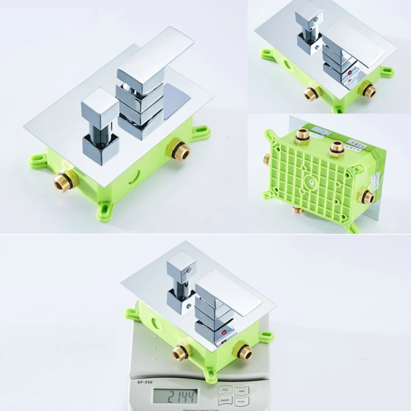 Becola роскошный хромированный латунный набор для душа новый дизайн настенный кран