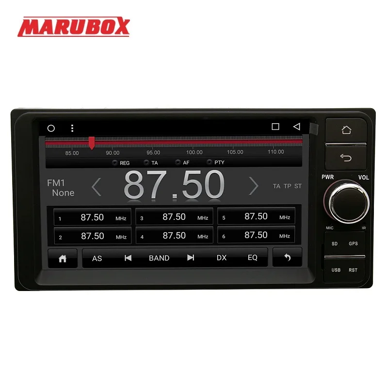 Marubox M701DT8 Универсальная магнитола для Toyota на Android 7.1 восьмиядерный процессор Allwinner
