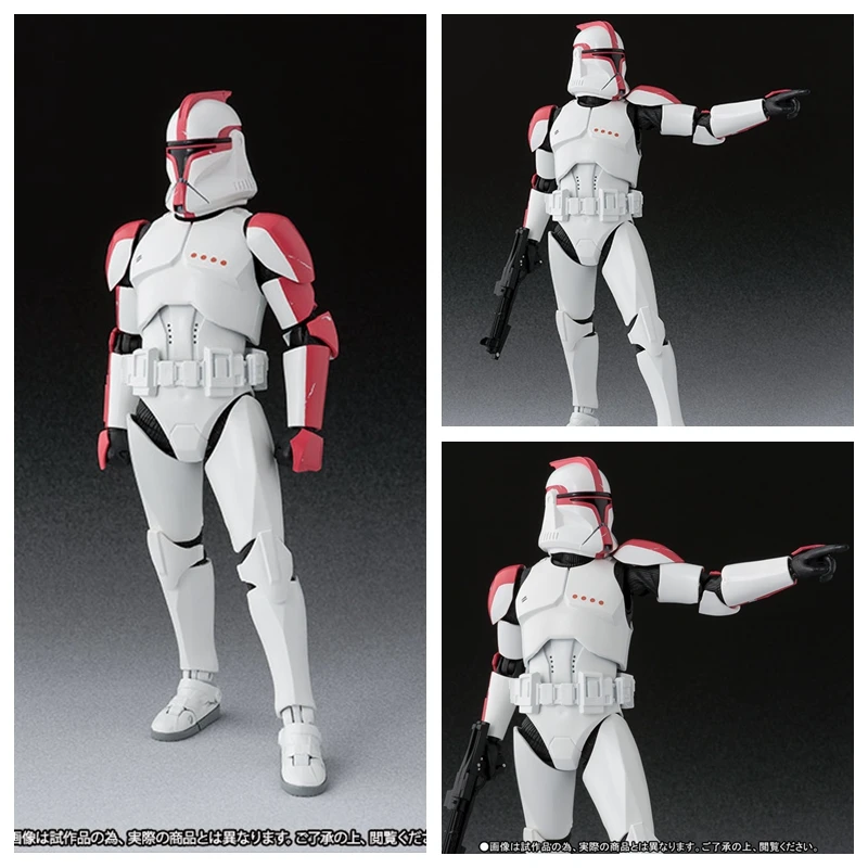 Фильм figuts Звездные войны Clone Storm Trooper Phase I II ПВХ фигурка игрушка Коллекция Модель