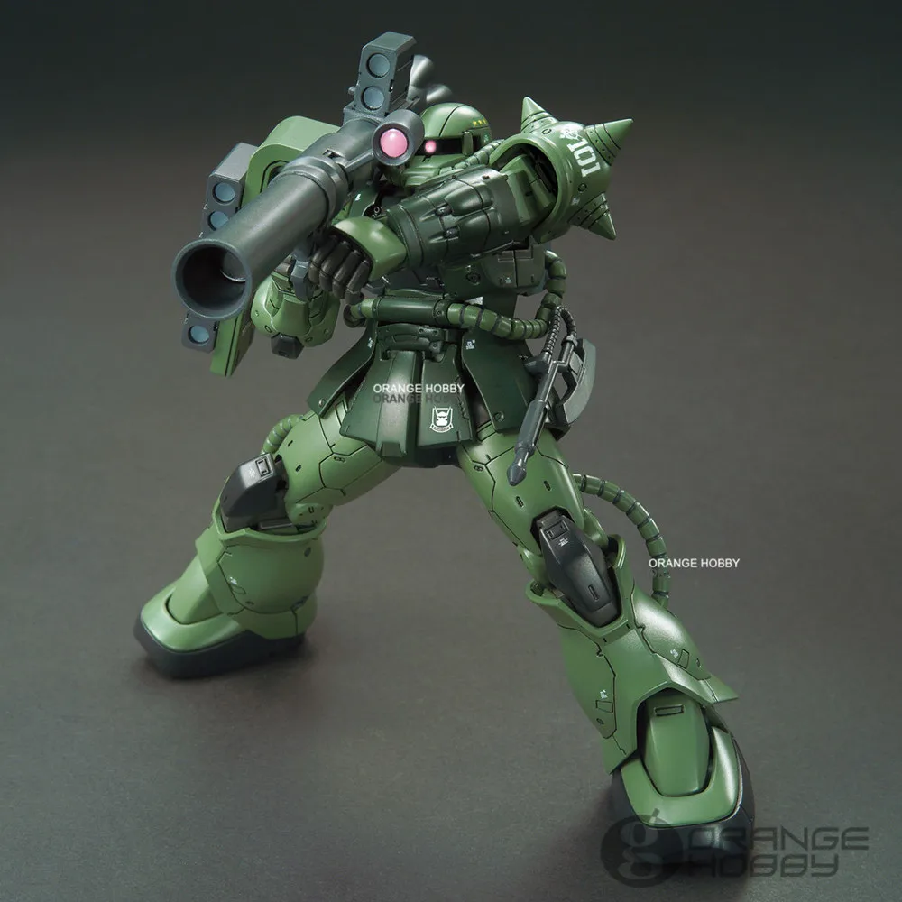 OHS Bandai HG происхождения 025 1/144 MS-06C Zaku II тип C6/R6 Zeon мобильный костюм сборные модели комплекты