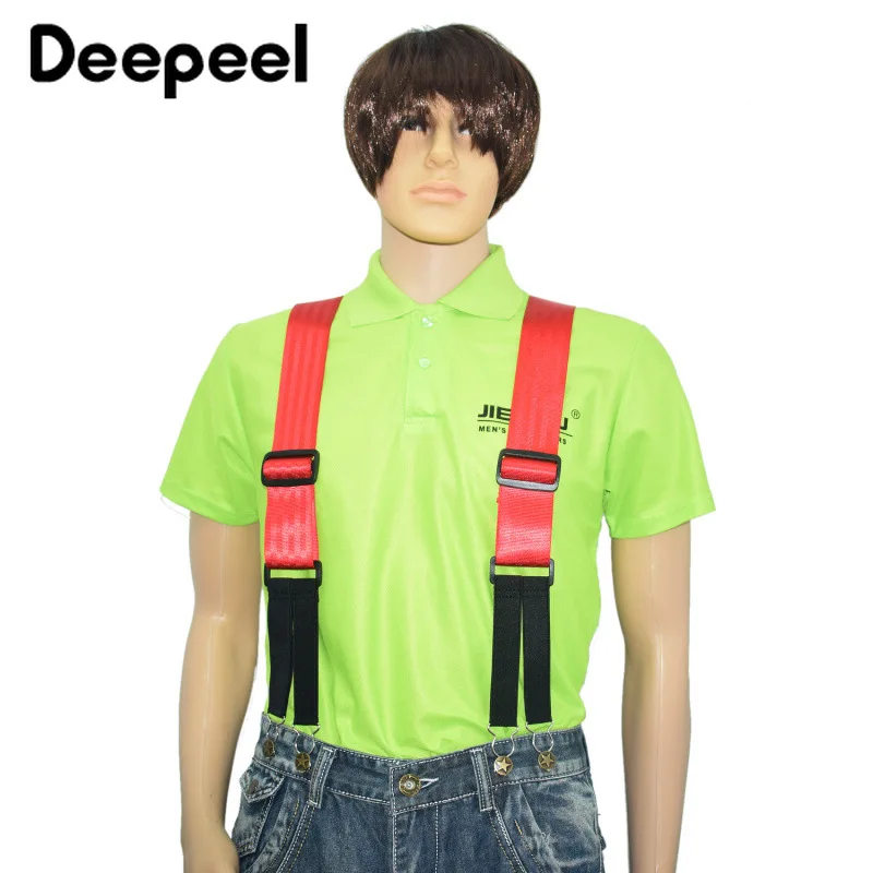 Deepeel 1 шт. 5X125cm расширение для взрослых Для мужчин подтяжки 6 зажим Эластичный