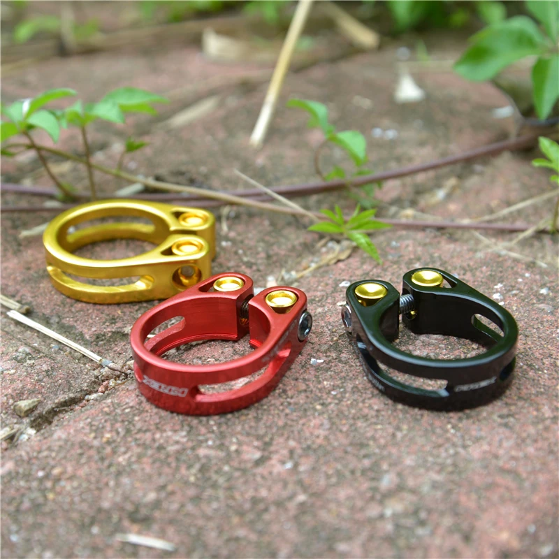 

KREX Bicycle seat bundle 31.8/34.9 mm Mountain Bike/Highway Bike Aluminum alloy lightweight Sitting pipe clamp 19g Seat buckle