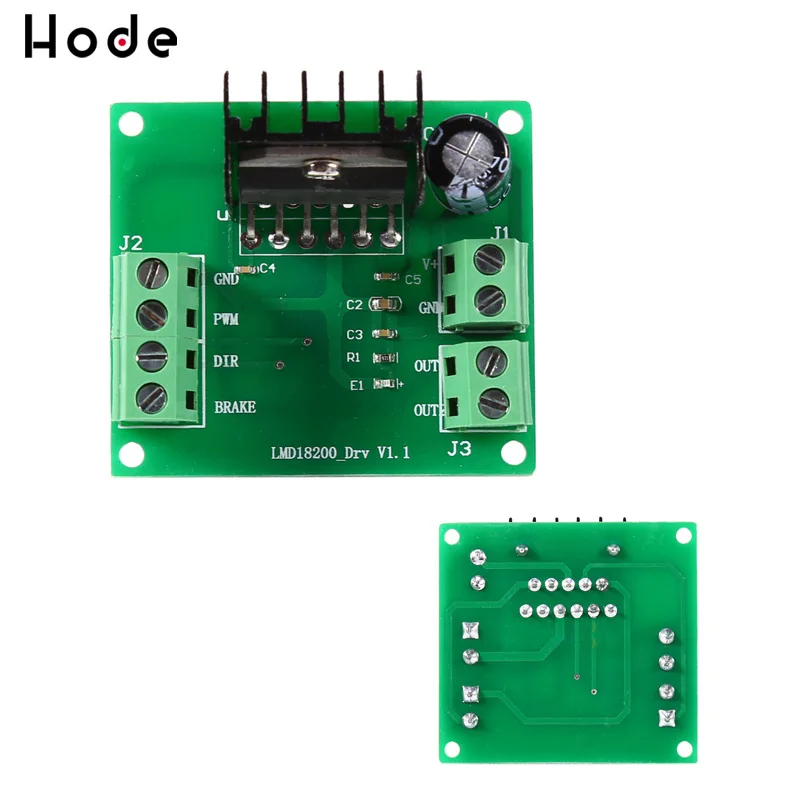 LMD18200T 3A 75W PWM Контроллер модуля управления двигателем с регулируемой скоростью