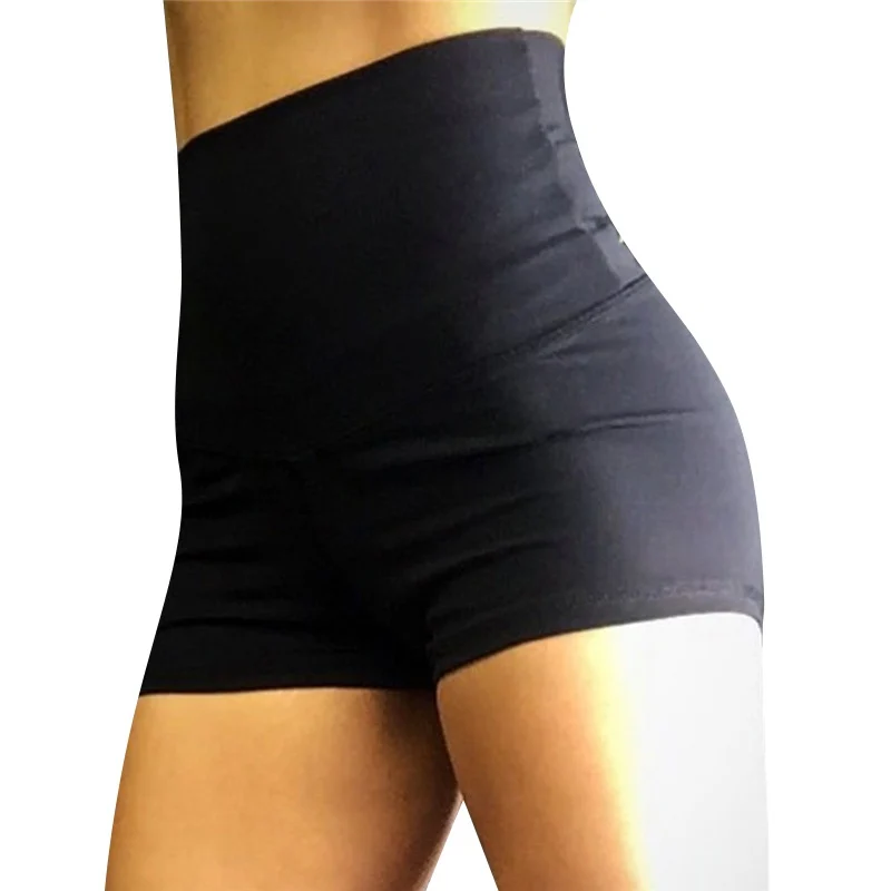 Sexy Push Up Fitness Shorts Women 2018 Summer High Waist Compression Workout For Active Wear Breath short feminino | Женская одежда