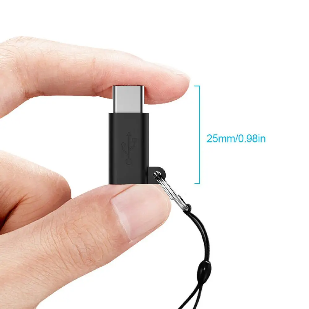 Yiwa 4 шт USB C папа к Micro гнездовой Конвертер Разъем 3 1 Type адаптер|Переходники и