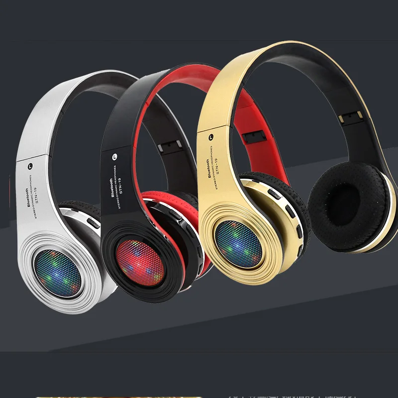 TOPROAD STN 19 Bluetooth наушники беспроводной стерео с микрофоном Поддержка светодио дный
