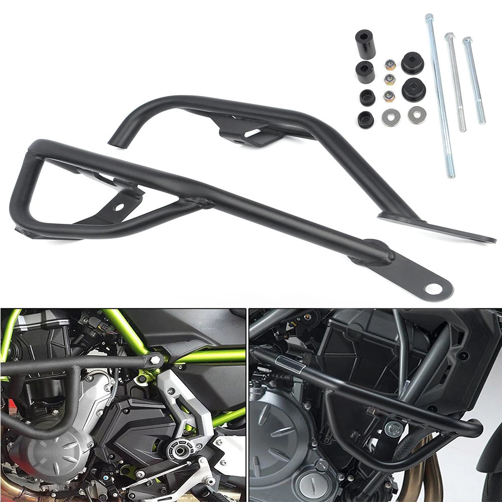 KEMiMOTO для Kawasaki Z650 Ninja650 Ninja 650 защита двигателя защита рамы аксессуары для мотоциклов