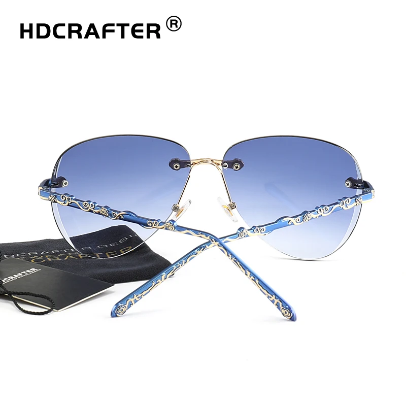 HDCRAFTER женские солнцезащитные очки женщина Винтаж брендовые дизайнерские для