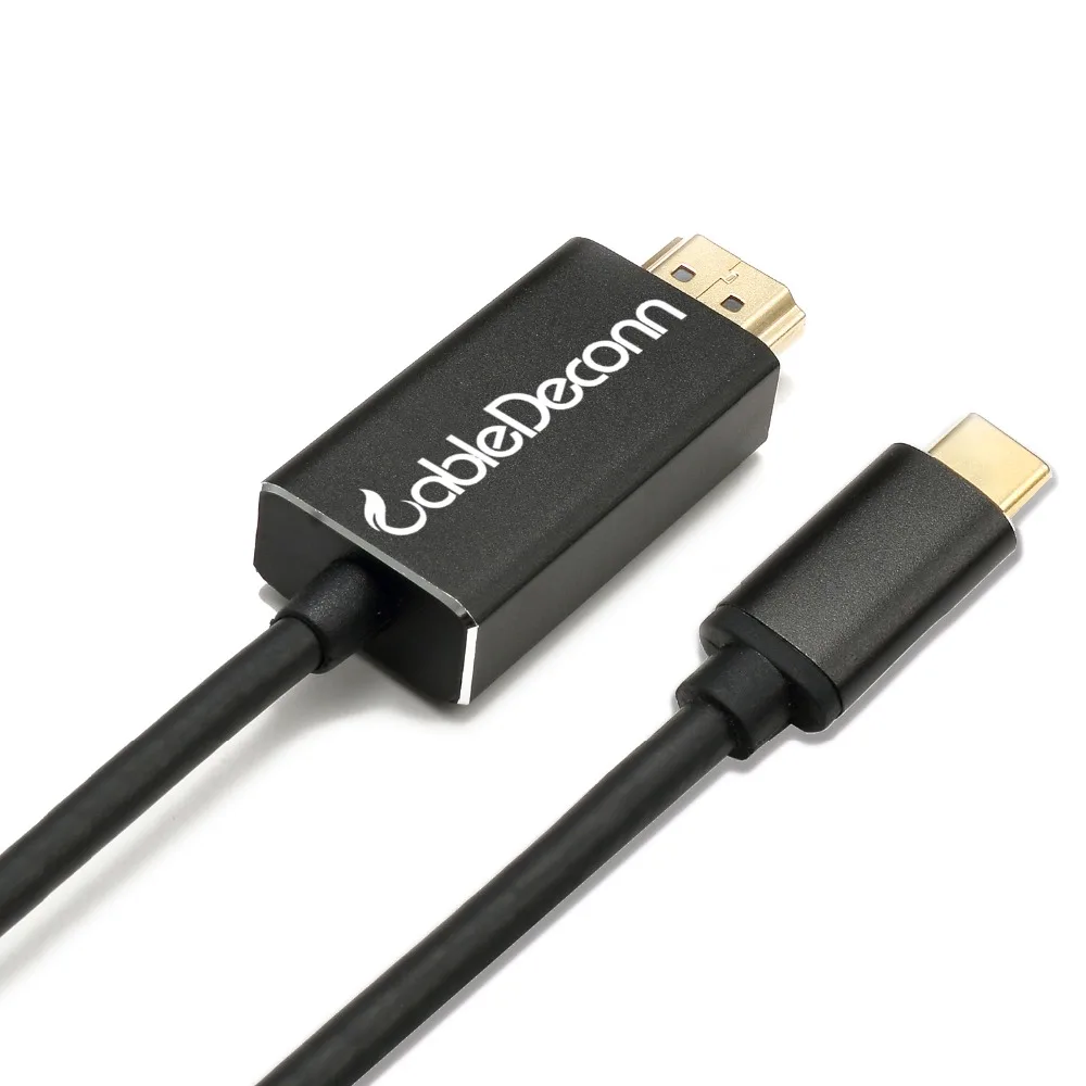 Thunderbolt 3 к hdmi кабель usb3.1 с разъемами типа c и 4k 60 Гц адаптер usb-c HDMI кабель-удлинитель