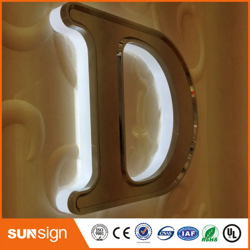 3d эффект буква со светодиодной подсветкой вывесок | Электронные компоненты и