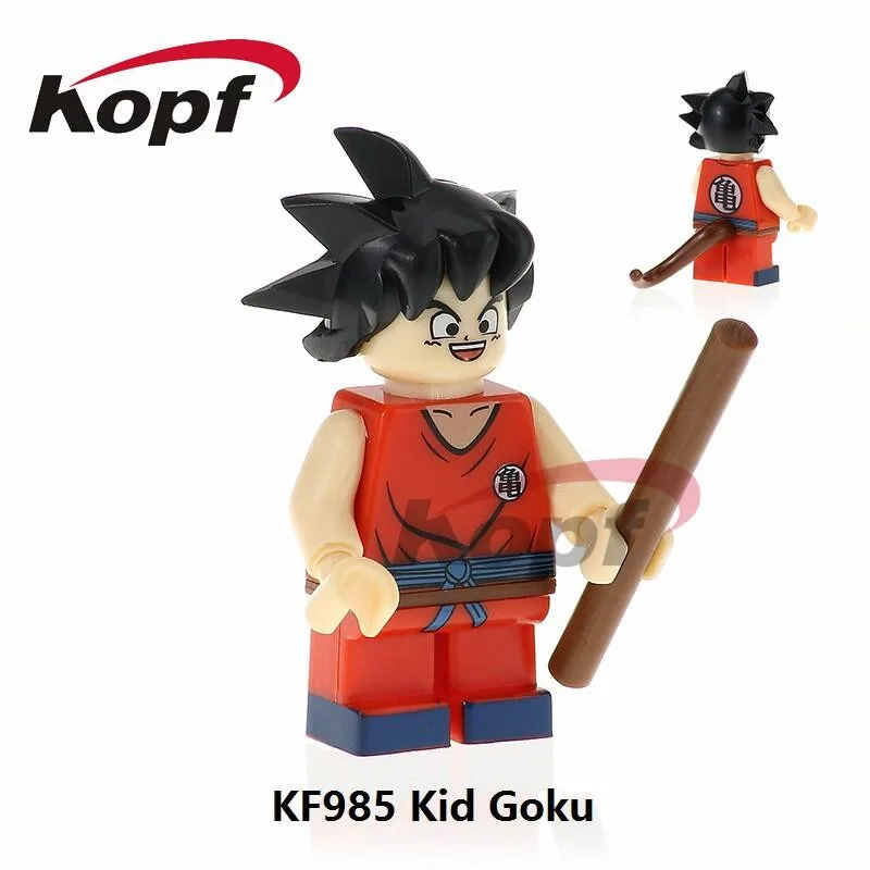 KF985 Without Box KF8027 Супер Герои Dragon Ball Z цифры Гоку идеальный Cell Старт Android 20 конструкторных блоков, Детские кубики, модель, подарок для детей игрушки - Цвет: KF985 Without Box