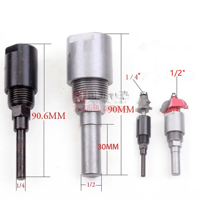 

Штанга Удлиняющая для гравировки, для столярных работ, фрез, Удлинительный стержень «сделай сам» для MAKITA, HITACHI, BOSCH