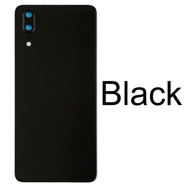 Новинка для huawei Nova 3/P20/Honor View 10/V10/Nova 2 Lite/Y7 Prime()/Honor Play 7A задняя крышка() Замена Ремонт - Цвет: P20 Black