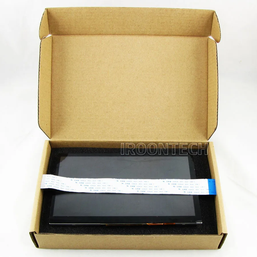 7 дюймов &quotLVDS ЖК дисплей с сенсорным экраном для банан PI M1 BPI 800*480 пикселей ffc