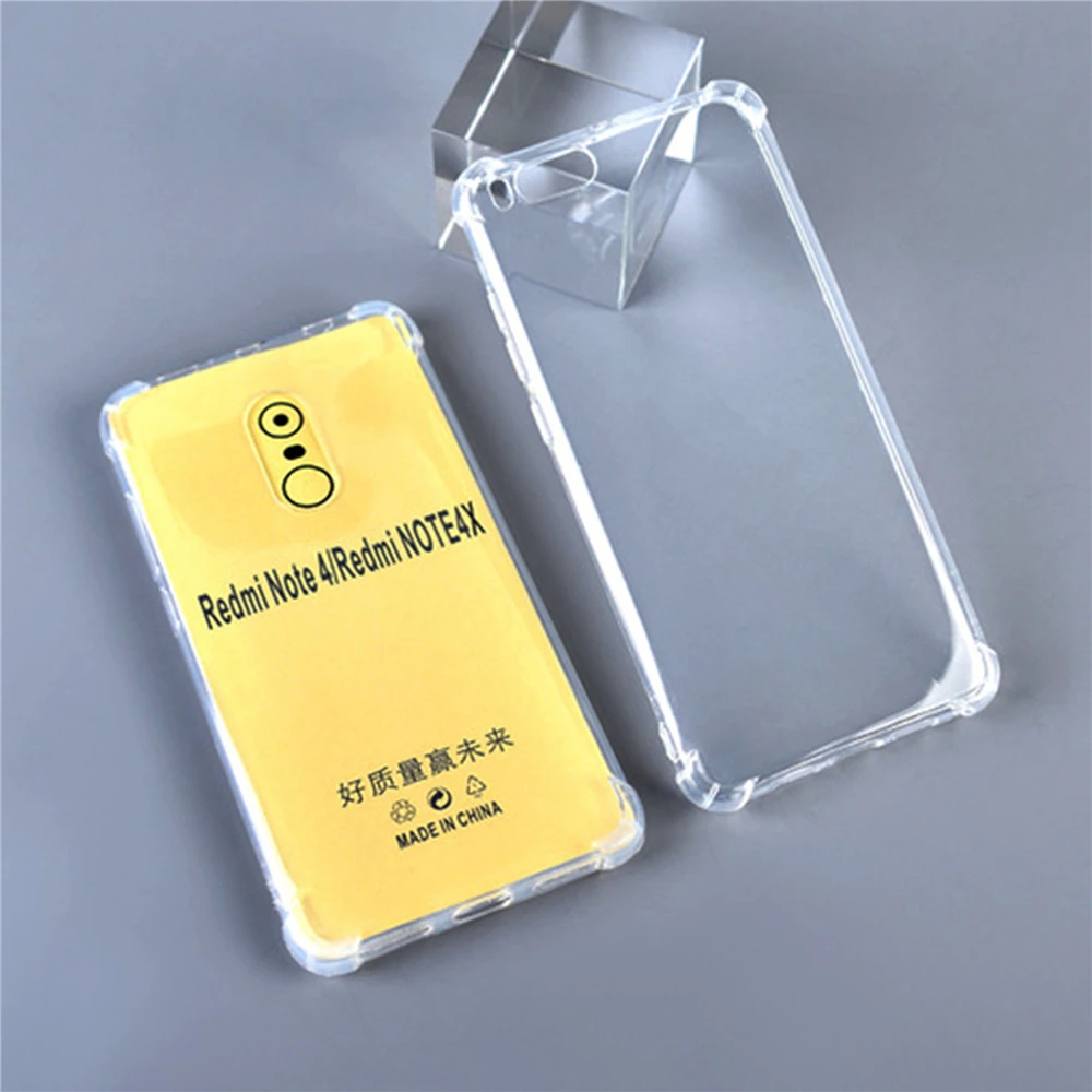 Антидетонационных прозрачный силиконовый чехол для Xiaomi Pocophone F1 тонкий телефона