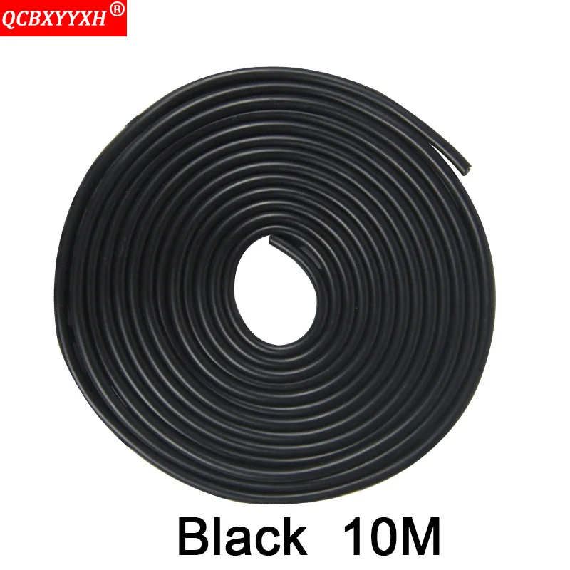 Black 10M QCBXYYXH авто-Стайлинг, авто дверь, защита от царапин, защита края, резиновое уплотнение, универсальные анти столкновения, полосы, наклейки, аксессуары - Цвет: Black 10M