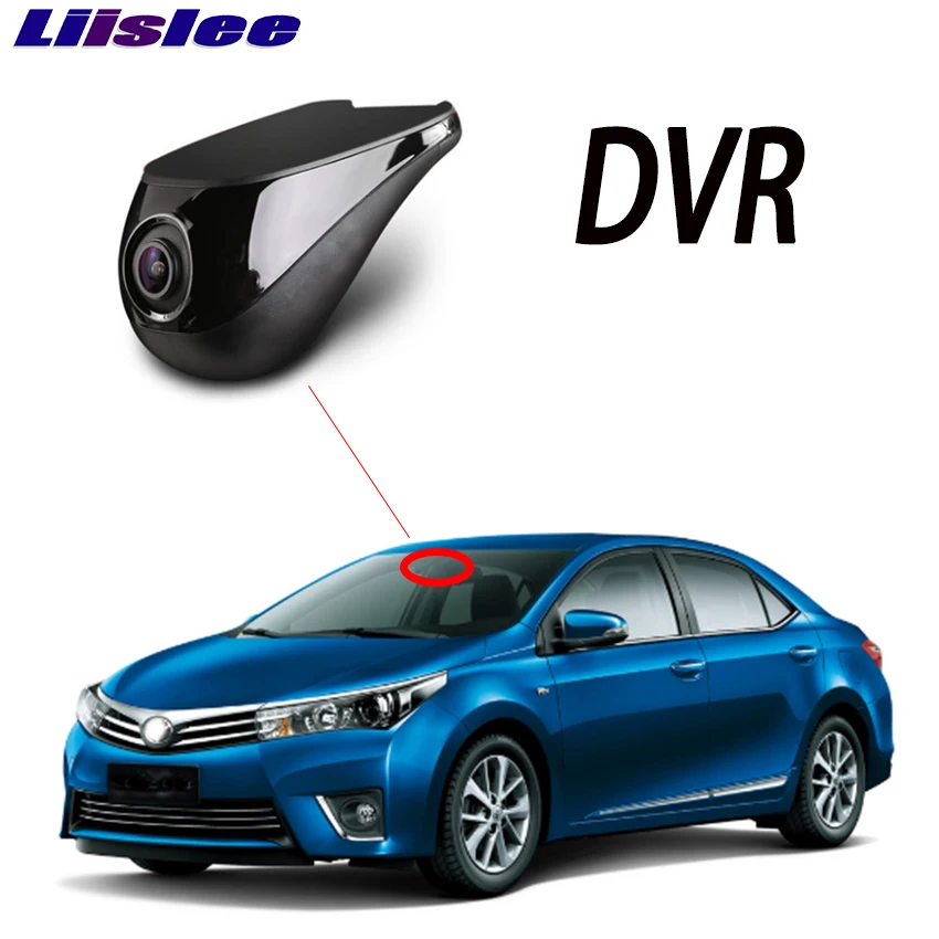 Liislee Автомобильный видеорегистратор Wifi камера для Toyota Corolla E160 E170 2012 ~ 2019 ночное