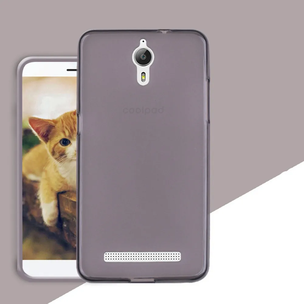 Матовый чехол для мобильного телефона из ТПУ и силикона защитный Coolpad Порто S 8722 5