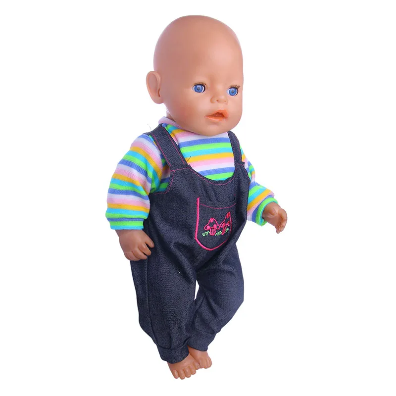Doll Clothes Tops + Bib Pants for 18"  Doll /43cm New  - Our Generation My Life Dolls b25 images - 6