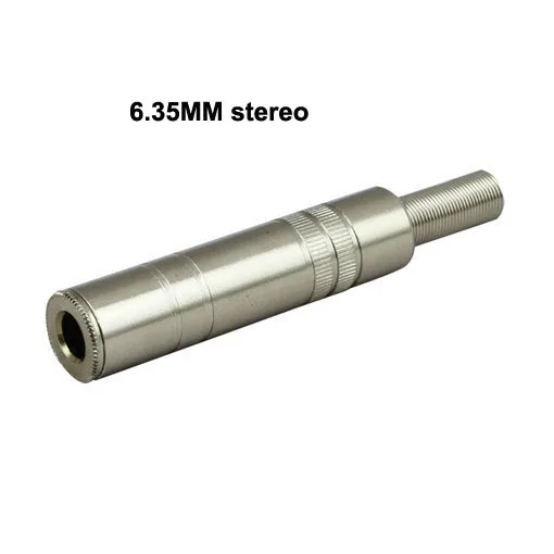 4 шт. металлический 6 35 мм гнездовой 1/4 &quotстерео разъем|connector harness|connector hondasocket red |