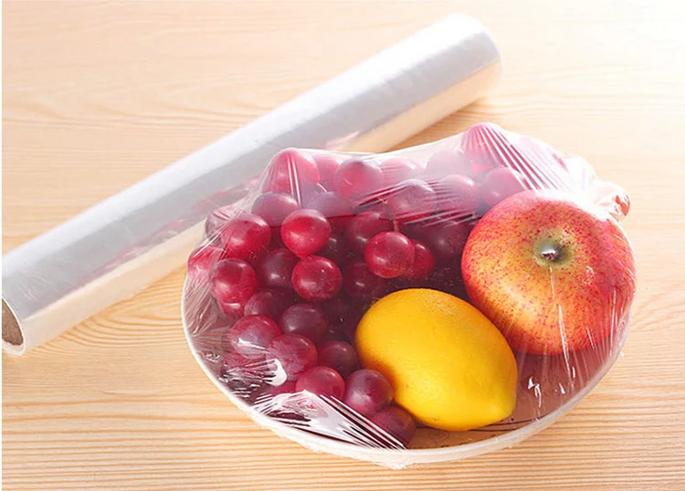 Saran wrap Одноразовая Пластиковая Обертка Бытовой кухонный холодильник для пищи охлаждаемая пленка для фруктов и овощей
